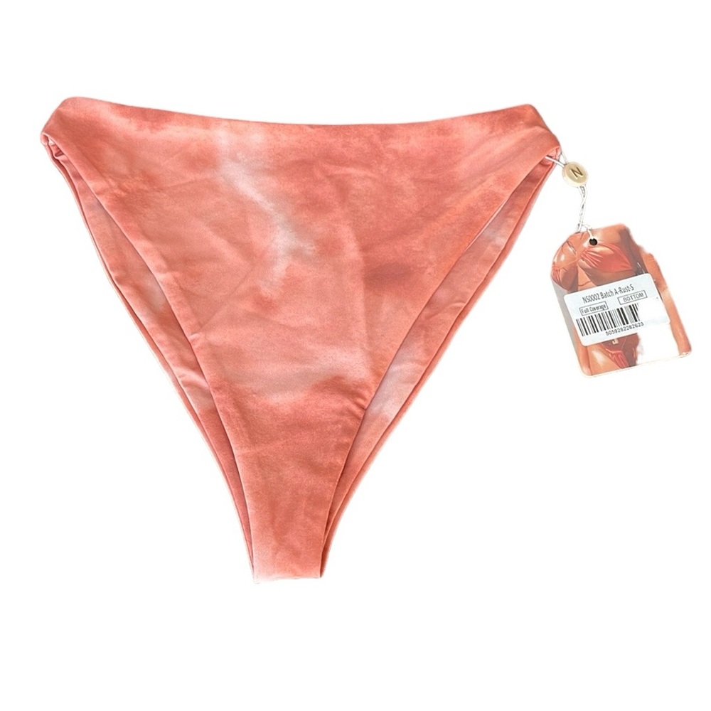 Neena Swim Full Coverage Bikini Bottoms In Rust Size S NWT